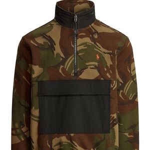 Polo Ralph Lauren Water-Repellent Hybrid Hoodie XXL 1/4 Zip